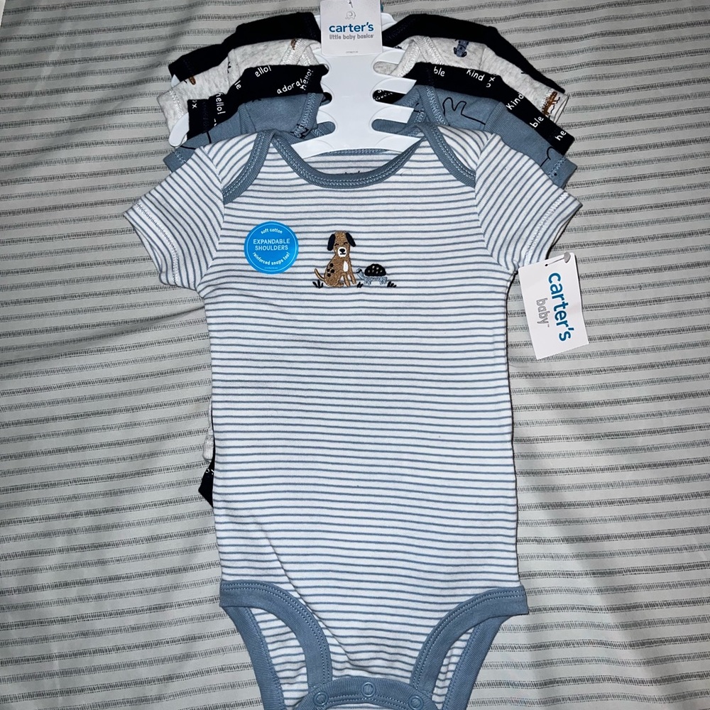 Carter’s 5 piece Onesie Set(Boys)